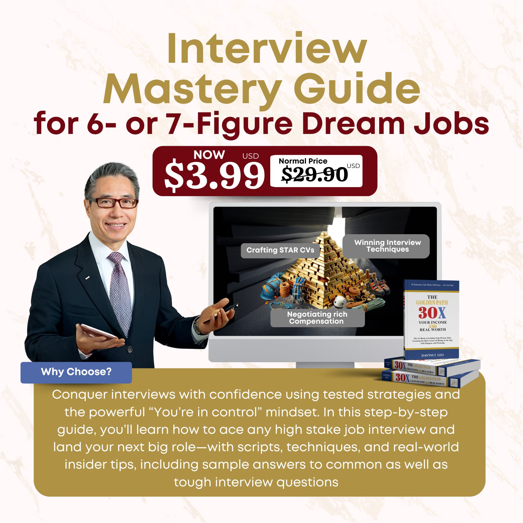 Interview Mastery Guide for 6- or 7-Figure Dream Jobs